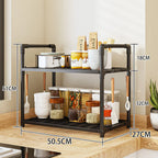 Expandable Storage Shelf Organizer for Kitchen, Pantry & Laundry Room