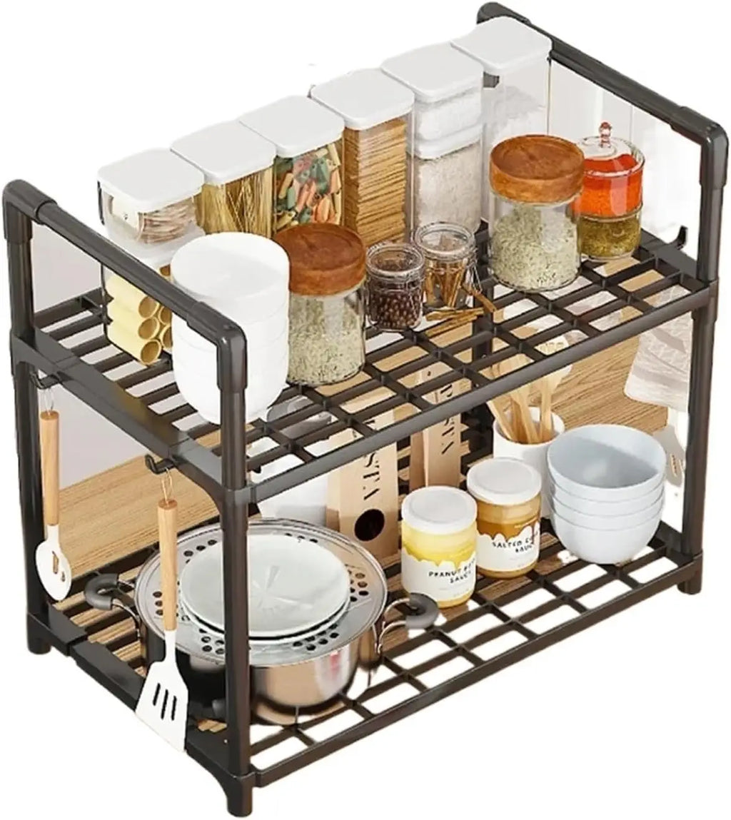 Clean Hoy™ Expandable Kitchen Shelf Organizer