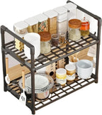Expandable Storage Shelf Organizer for Kitchen, Pantry & Laundry Room